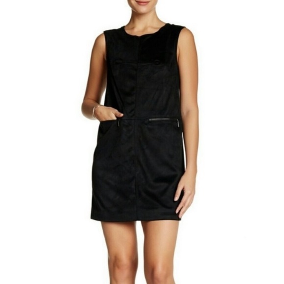 NWT Rachel Rachel Roy Suede Shift Dress - Picture 1 of 9